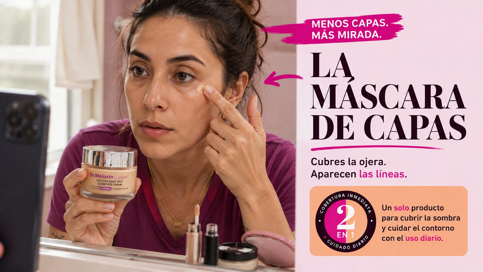 Calcium Cover eye Dr. Melaxin